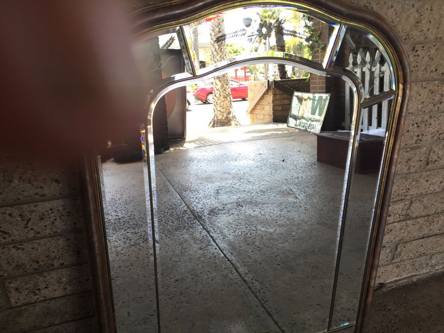 Beautifully Etched And Beveled Mirror Made In Italy [Photo 9]