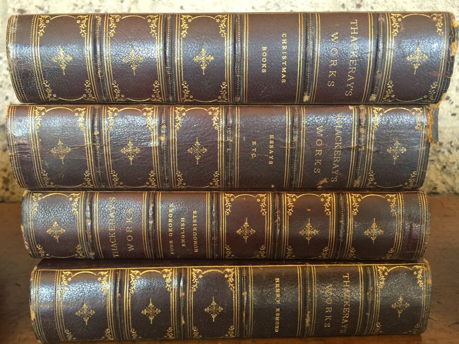 Vintage Book Lot The Works Of William Makepeace Thackeray 1884 [Photo 2]