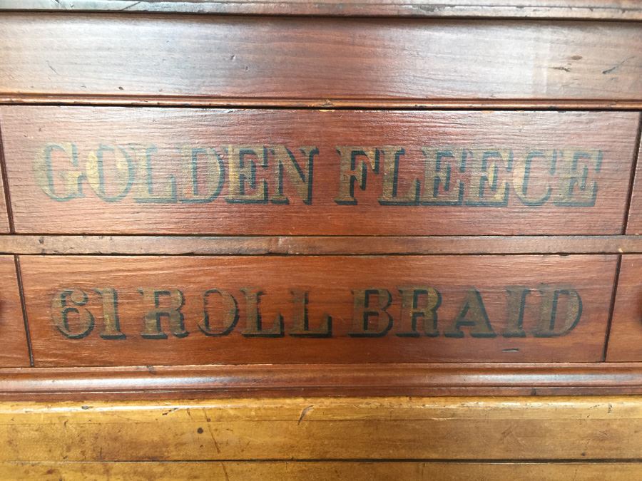 Golden Fleece Spool Cabinet Counter Type Slant Front Desk With Inkwell Estimate $400-$600 [Photo 16]