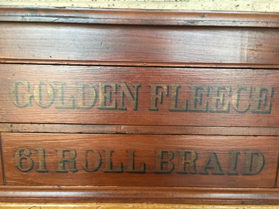 Golden Fleece Spool Cabinet Counter Type Slant Front Desk With Inkwell Estimate $400-$600 [Photo 2]