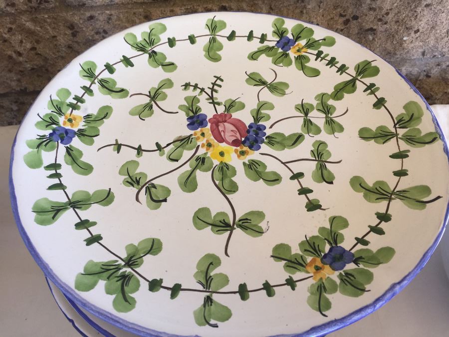 Vintage Santa Barbara Peru Lynn Von Kersting Ivy Restaurant Pattern Pottery 1983 [Photo 8]