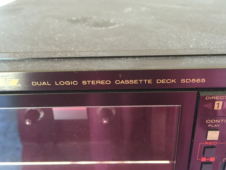Marantz Dual Logic Stereo Cassette Deck SD565 [Photo 9]