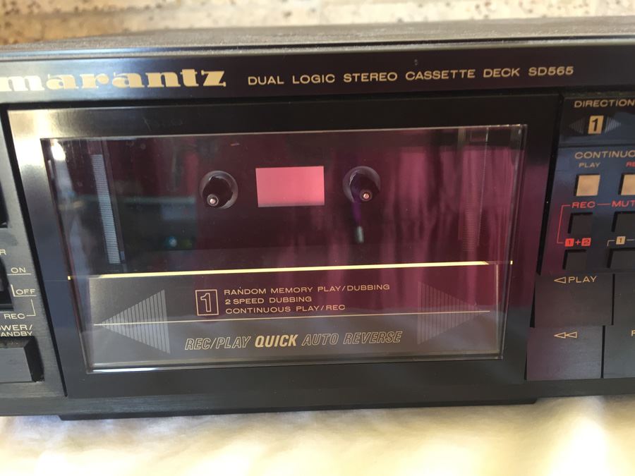 Marantz Dual Logic Stereo Cassette Deck SD565 [Photo 2]