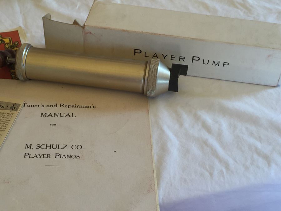 Piano Roll Lot Plus Player Pump [Photo 2]