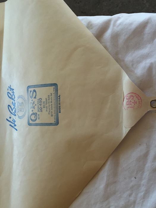 Piano Roll Lot Plus Player Pump [Photo 8]