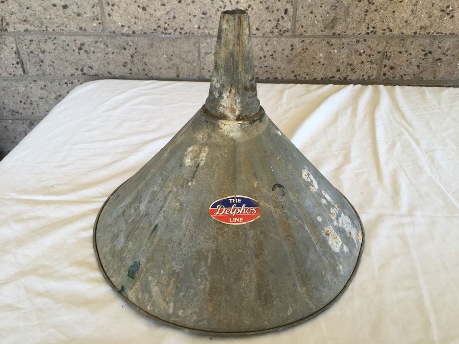 Vintage Metal Funnel [Photo 2]
