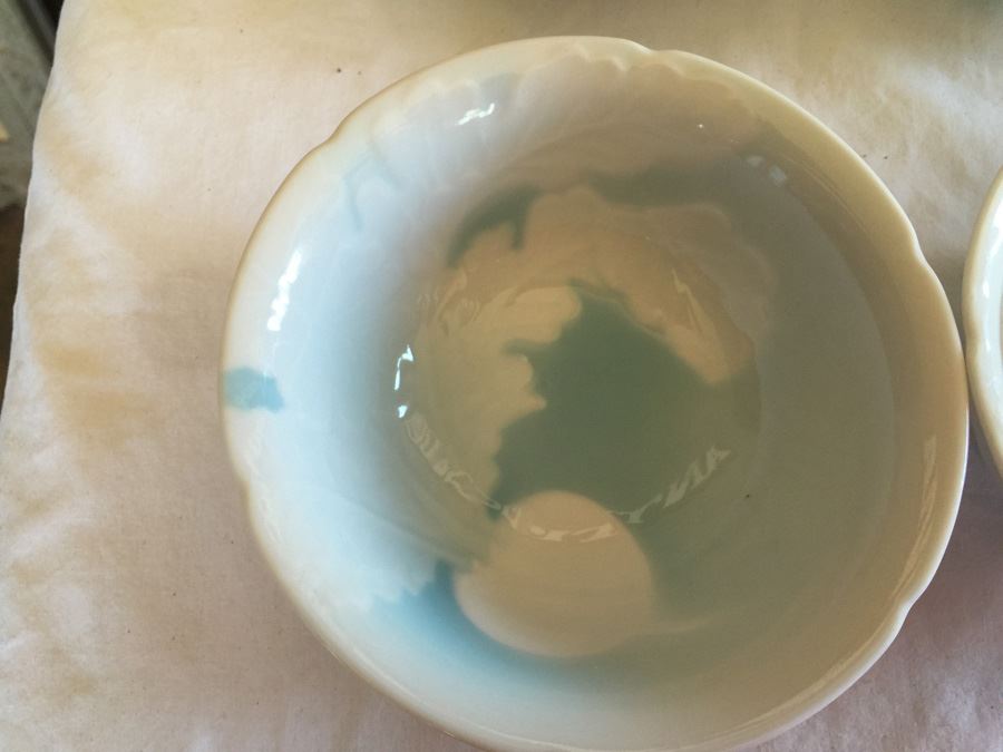 Set Of 8 Asian Rice Bowls (One Set Is Signed) [Photo 2]