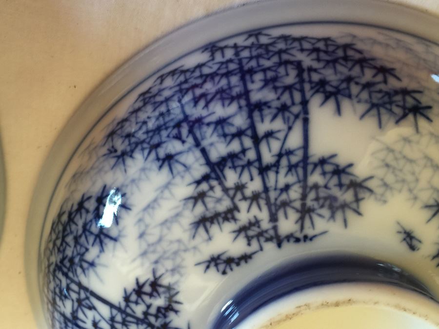 Set Of 8 Asian Rice Bowls (One Set Is Signed) [Photo 6]