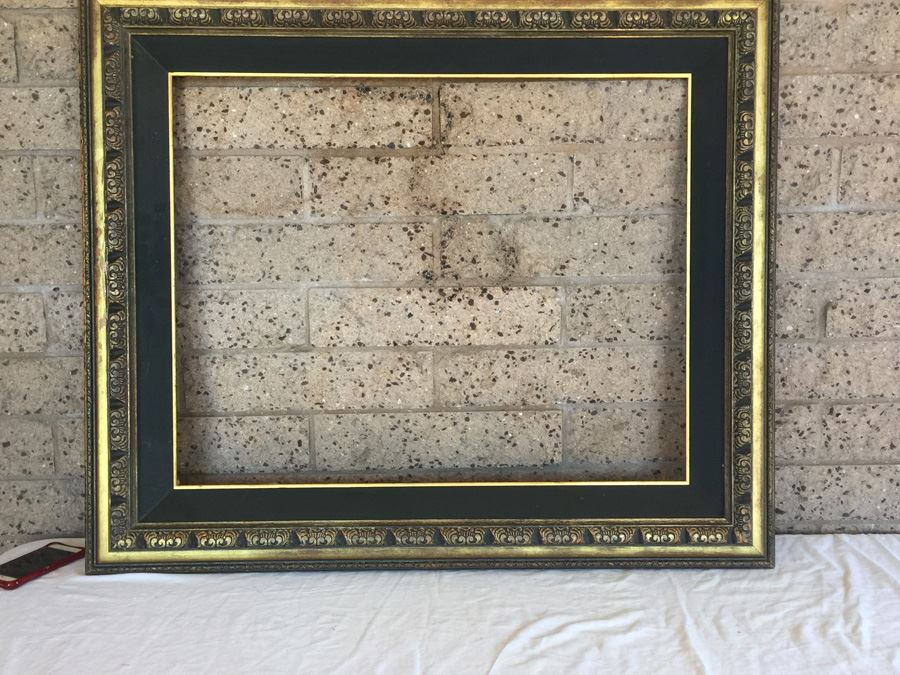 Pair Of Ornate Wooden Picture Frames [Photo 2]