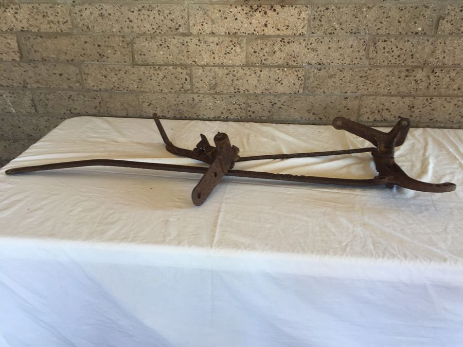 Old Rusty Farm Implement Off Julian Ranch