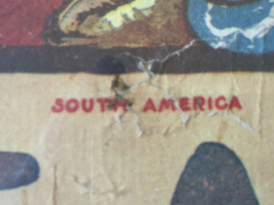 Vintage US NAVY Old Reproduction South American Poster James H. Daugherty Press Navy Recruiting Bureau N.Y. [Photo 7]