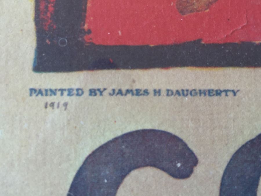 Vintage US NAVY Old Reproduction South American Poster James H. Daugherty Press Navy Recruiting Bureau N.Y. [Photo 6]