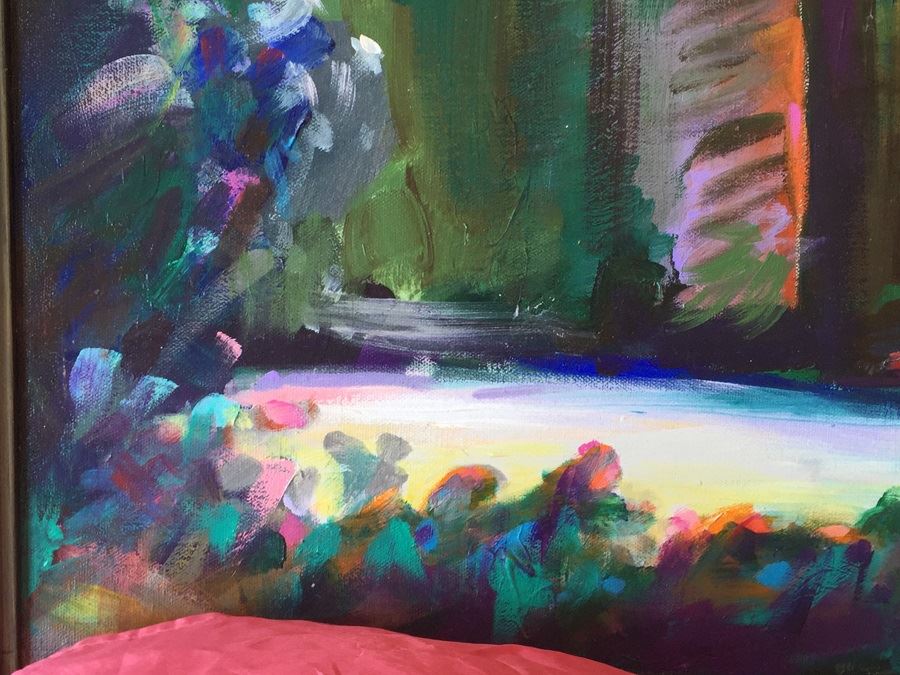 Framed Original California Plein Air Painting By Ken Goldman (California Artist) [Photo 5]