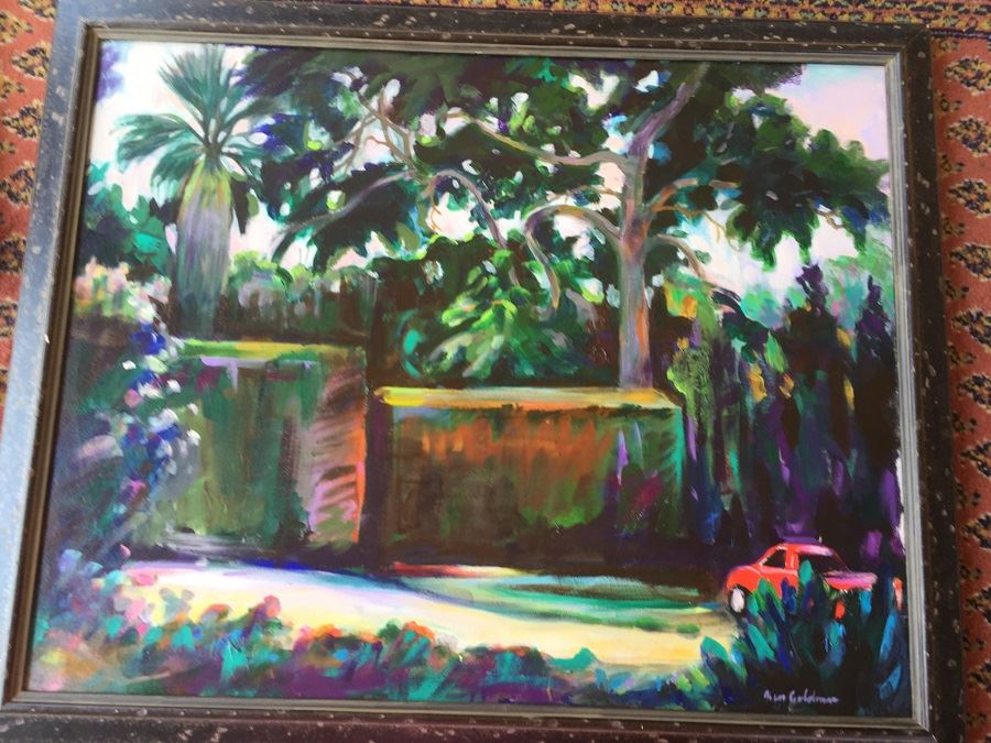 Framed Original California Plein Air Painting By Ken Goldman (California Artist) [Photo 1]