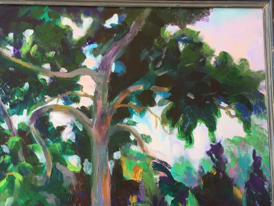 Framed Original California Plein Air Painting By Ken Goldman (California Artist) [Photo 4]