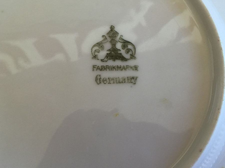 Set Of 6 Vintage China Plates Fabrikmarke Germany [Photo 3]