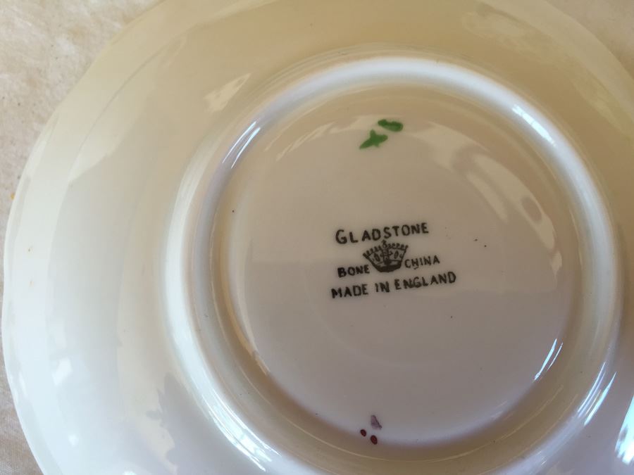 Set Of 6 Vintage English And French China Cups And Saucers [Photo 11]