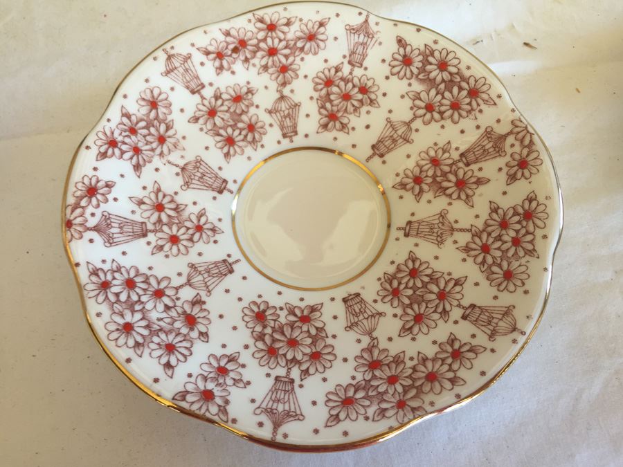 Set Of 6 Vintage English And French China Cups And Saucers [Photo 22]