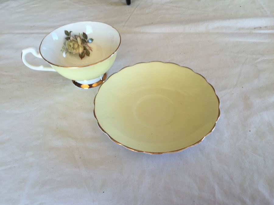 Set Of 6 Vintage English And French China Cups And Saucers [Photo 17]