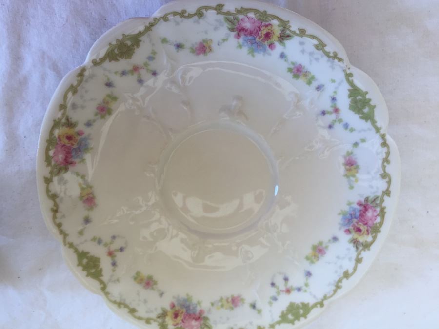 Set Of 6 Vintage English And French China Cups And Saucers [Photo 13]
