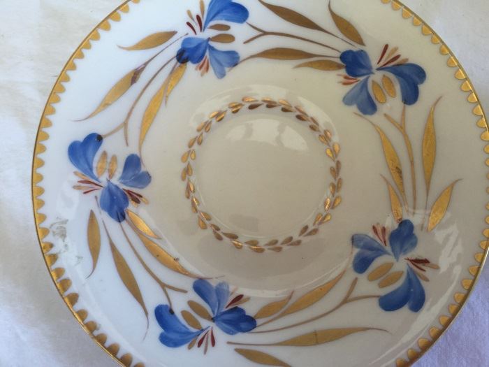 Set Of 6 Vintage English And French China Cups And Saucers [Photo 5]