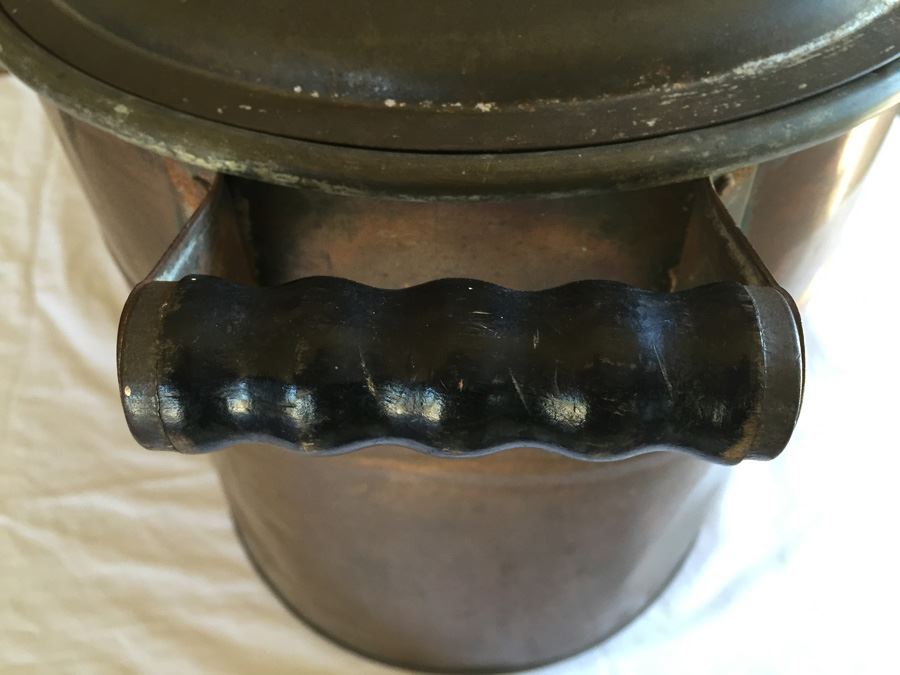 Vintage Copper Wash Tub With Lid [Photo 8]