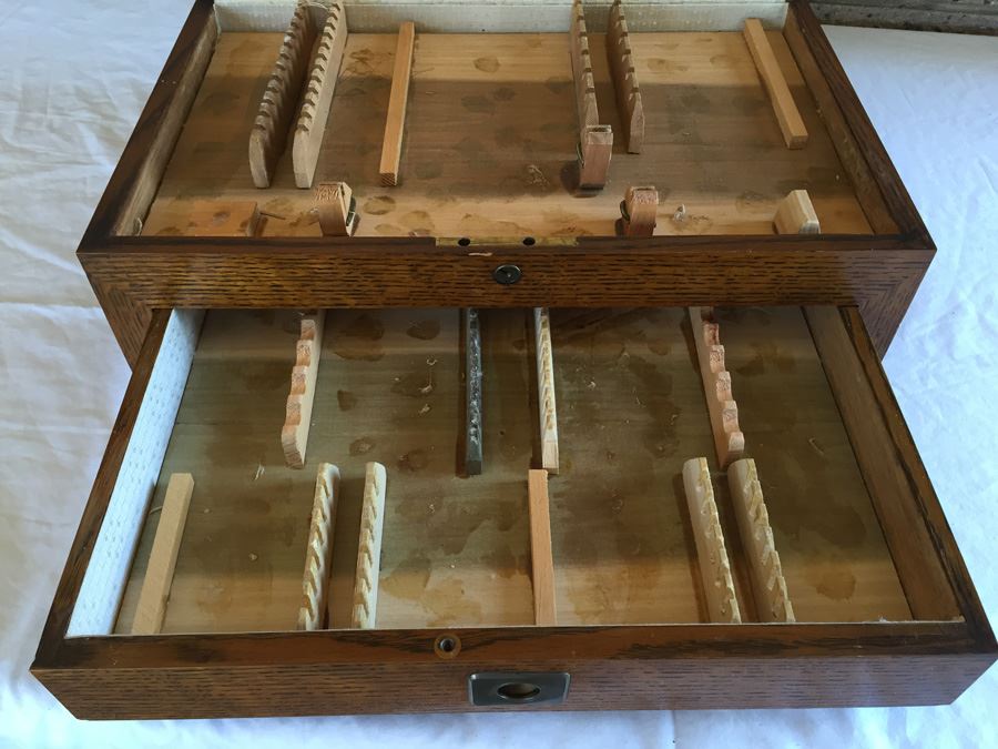 Antique 1912 The Gorham Co New York Sterling Silver Box With Copper Name Plate [Photo 4]