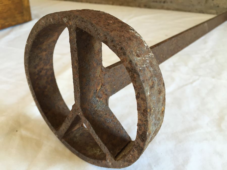 Vintage PEACE Sign Branding Iron (Or Y) [Photo 6]