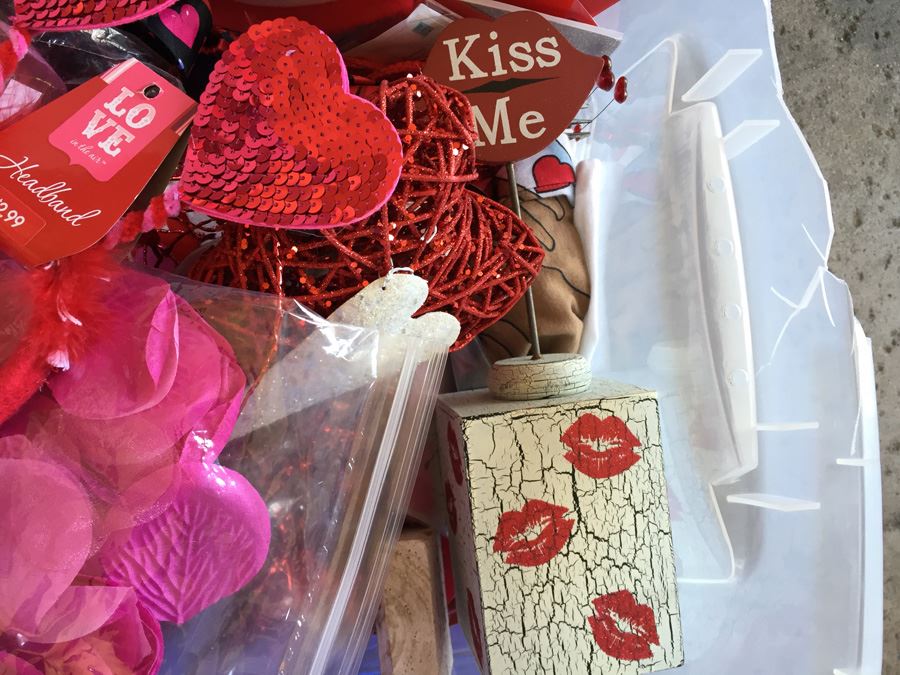 Five Tubs Of Holiday Decorations And Party Supplies [Photo 8]