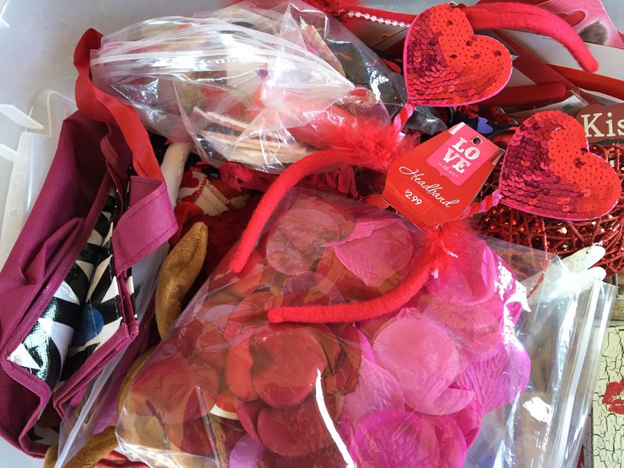 Five Tubs Of Holiday Decorations And Party Supplies [Photo 9]