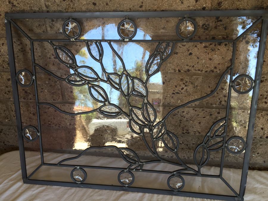 Clear Stained Glass Designer Window [Photo 3]