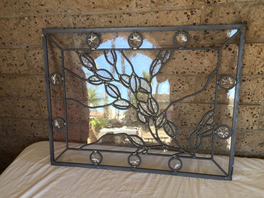 Clear Stained Glass Designer Window [Photo 8]