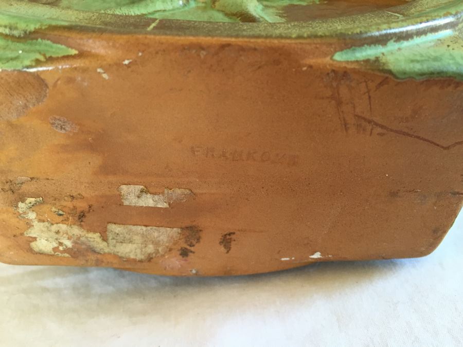 Vintage Frankoma Pottery Wagon Wheel [Photo 8]