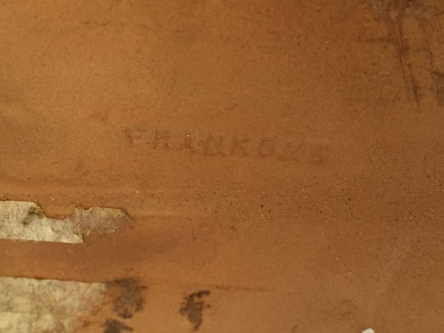 Vintage Frankoma Pottery Wagon Wheel [Photo 9]