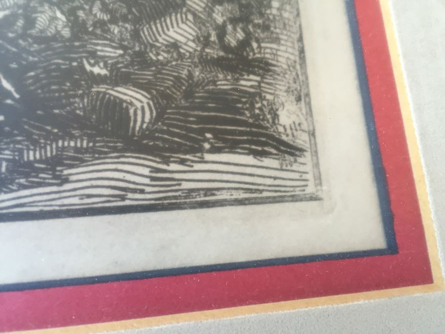 The Villa Pamphili (Villa Panfili) Etching By Giovanni Battista Piranesi Italian (1720 - 1778) Estimate $3,000-$3,500 [Photo 4]