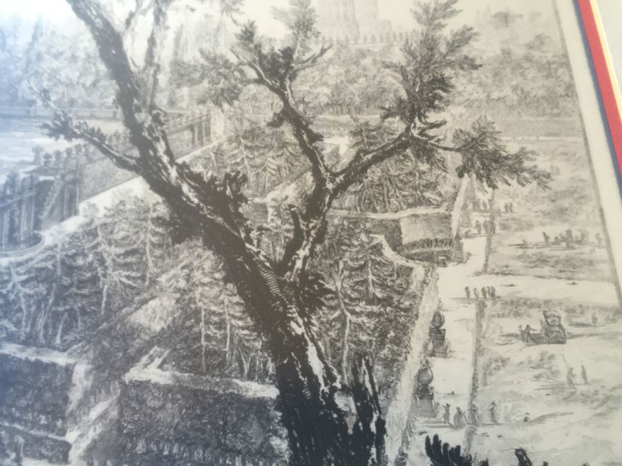 The Villa Pamphili (Villa Panfili) Etching By Giovanni Battista Piranesi Italian (1720 - 1778) Estimate $3,000-$3,500 [Photo 9]