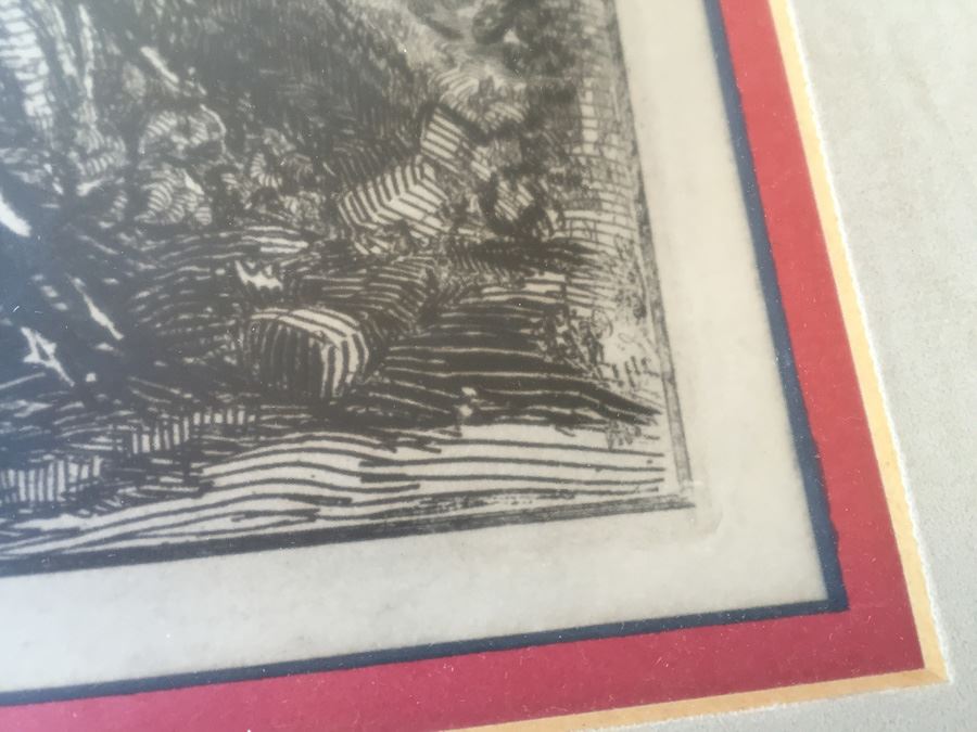 The Villa Pamphili (Villa Panfili) Etching By Giovanni Battista Piranesi Italian (1720 - 1778) Estimate $3,000-$3,500 [Photo 5]