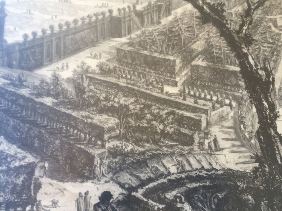 The Villa Pamphili (Villa Panfili) Etching By Giovanni Battista Piranesi Italian (1720 - 1778) Estimate $3,000-$3,500 [Photo 16]