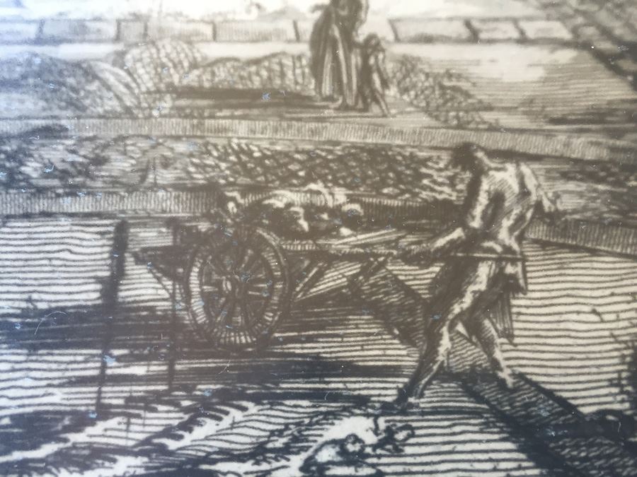 Veduta Della Villa Estnse in Tivoli (View Of The Villa d'Este, Tivoli) From Views Of Rome Etching By Giovanni Battista Piranesi Italian (1720 - 1778) Estimate $1,500-$3,000 [Photo 18]