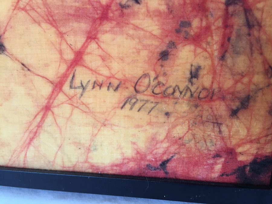 Vintage 1972 Black Cat Batik Lynn O'Connor [Photo 5]