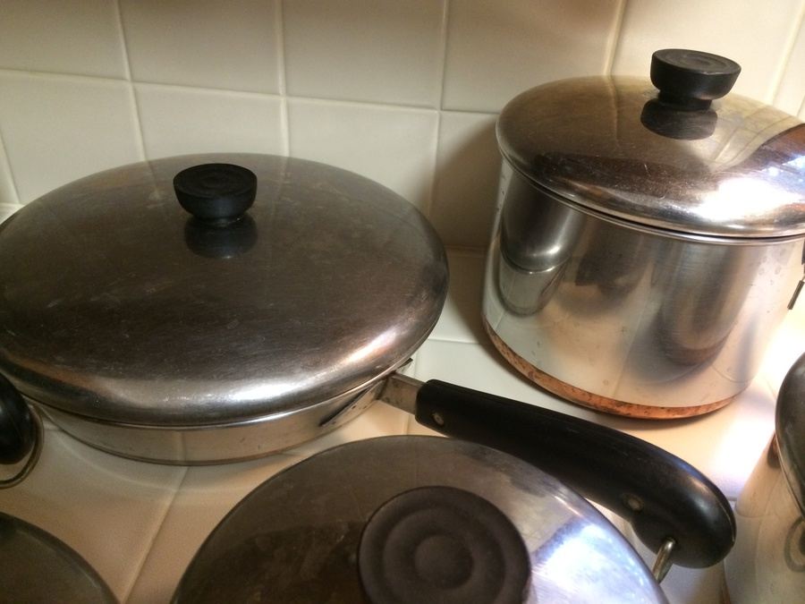 18-Piece Revere Copper Bottom Pots and Skillets with Lids [Photo 6]