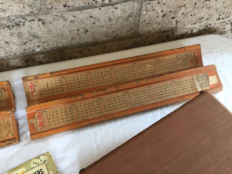 Old Mah Jong Mahjong Game In Carrying Case With Books Mahjongg Chinese Game [Photo 13]