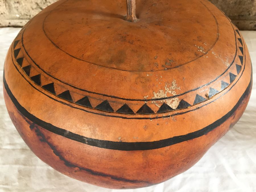 Hand Painted Gourd By David Baer Redlands, CA [Photo 6]