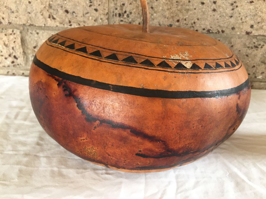 Hand Painted Gourd By David Baer Redlands, CA [Photo 5]