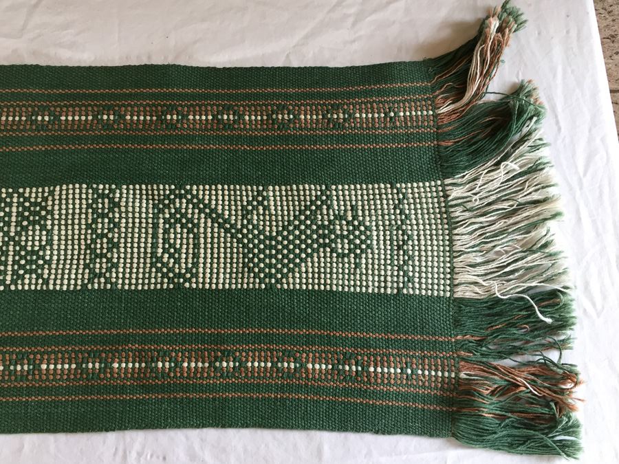 Vintage Hand Woven Tribal Table Runner [Photo 12]