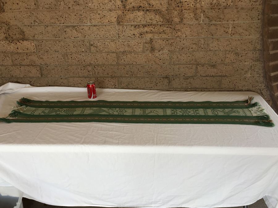 Vintage Hand Woven Tribal Table Runner
