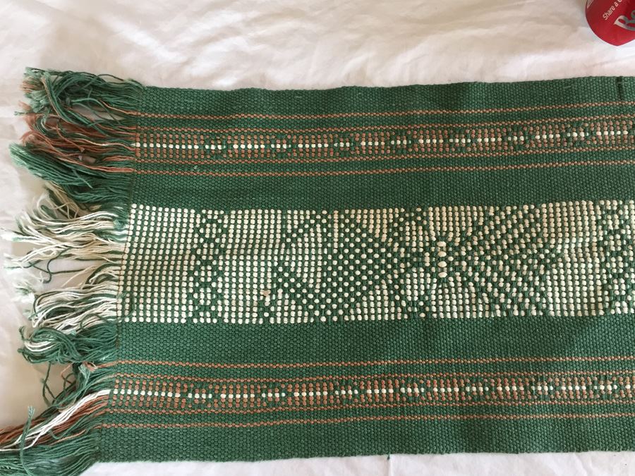 Vintage Hand Woven Tribal Table Runner [Photo 8]
