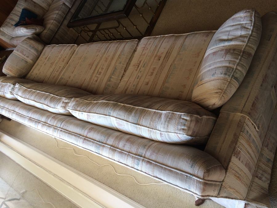 Custom Showroom 9' Long 1950's Sofa - Dunbaresqe [Photo 7]