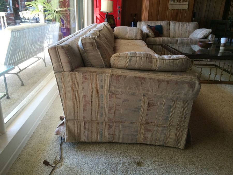 Custom Showroom 9' Long 1950's Sofa - Dunbaresqe [Photo 2]