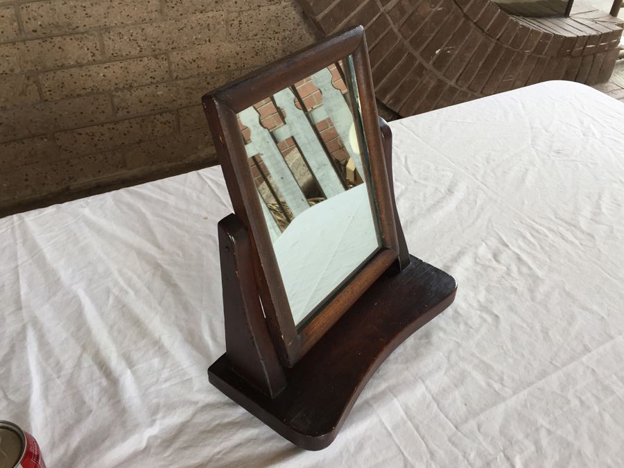 Vintage Table Top Vanity Mirror [Photo 5]